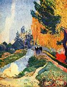 Paul Gauguin Les Alyscamps France oil painting artist